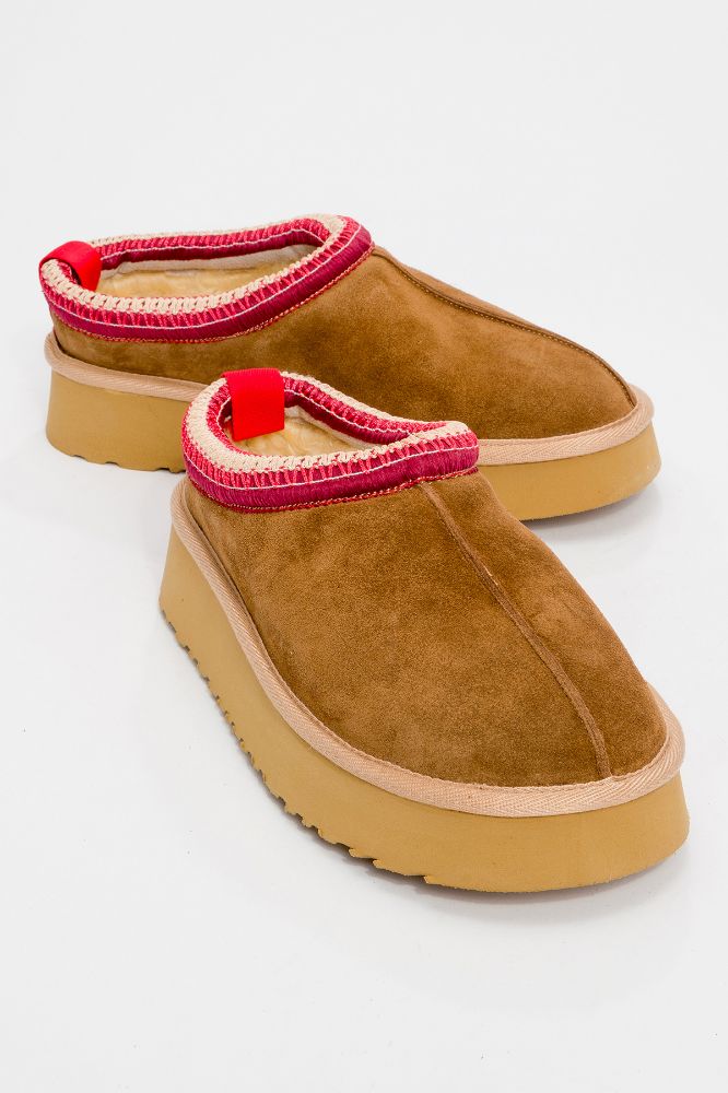 kadin-platform-taban-terlik-CAMEL SUET -UGG251501-0083953_0